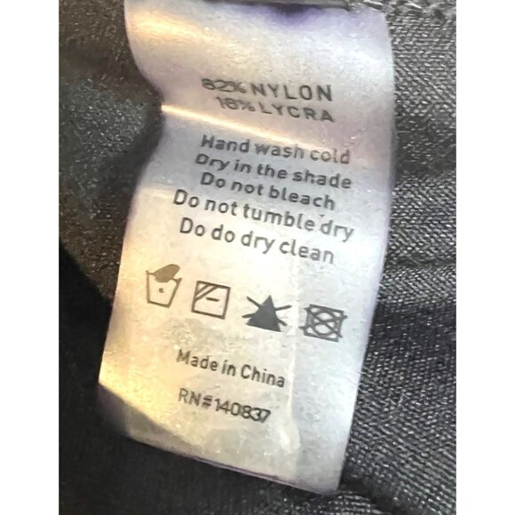 Be Wicked Black One-Shoulder Cutout Swimsuit Nylon/Lycra Size S Womens Swimwear - Picture 6 of 6